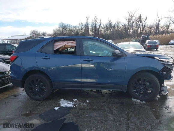 2024 Chevrolet Equinox LS with VIN 3GNAXHEG0RL166546, listed as a IAAI auction lot 41284692 with 1 mi miles. Bid and sale history available at carsss.com. Image 13.