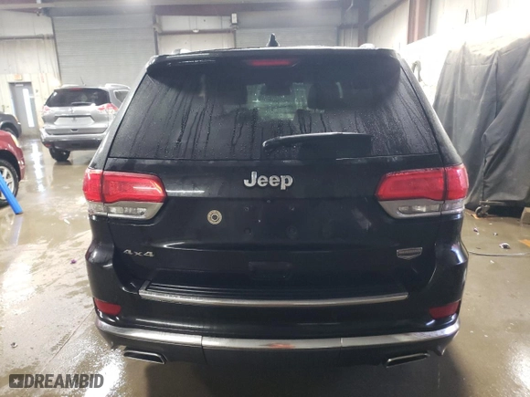 2014 Jeep Grand Cherokee Summit with VIN 1C4RJFJG7EC308856, listed as a Copart auction lot 45521845 with 0 mi miles and Salvage Title. Bid and sale history available at carsss.com. Image 6.