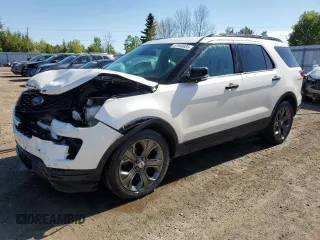 2018 Ford Explorer Sport с VIN 1FM5K8GT1JGB36527, выставлен на аукционе Copart как лот 57949835 с пробегом 174 832 миль миль и Списание • Salvage title. История ставок и продаж доступна на DreamBid. Изображение 1.