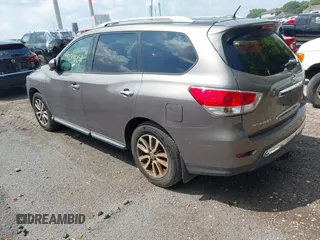 2014 Nissan Pathfinder SL with VIN 5N1AR2MN5EC657311, listed as a IAAI auction lot 42741251 with 163,382 mi miles and . Bid and sale history available at DreamBid. Image 3.
