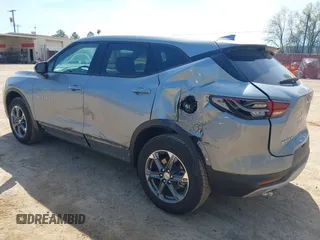 2025 Chevrolet Blazer LT with VIN 3GNKBHR48SS144860, listed as a IAAI auction lot 41851535 with 6,886 mi miles and . Bid and sale history available at DreamBid. Image 3.
