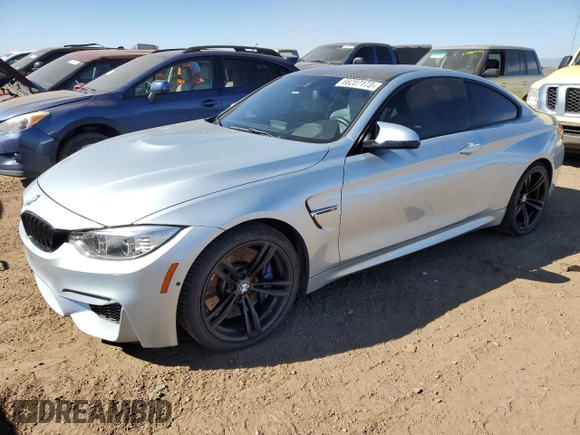 2017 BMW M4 with VIN WBS3R9C34HA014060, listed as a Copart auction lot 66207173 with 47,220 mi miles. Bid and sale history available at carsss.com. Image 1.