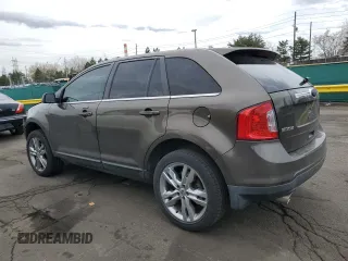 2011 Ford Edge Limited with VIN 2FMDK3KCXBBB03699, listed as a Copart auction lot 52440865 with 169,466 mi miles and Salvage Title. Bid and sale history available at carsss.com. Image 2.