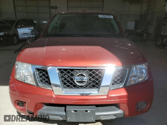 2018 Nissan Frontier Pro-4X with VIN 1N6AD0EV1JN726531, listed as a Copart auction lot 51453735 with 158,362 mi miles and Salvage title. Bid and sale history available at DreamBid. Image 5.