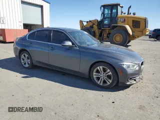 2017 BMW 3 Series 330i xDrive with VIN WBA8D9C57HK678308, listed as a Copart auction lot 54621445 with 92,654 mi miles and Salvage title. Bid and sale history available at DreamBid. Image 4.