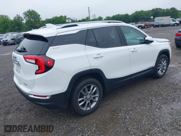 2022 GMC Terrain SLT with VIN 3GKALVEV1NL164112, listed as a IAAI auction lot 42474532 with 101,649 mi miles and . Bid and sale history available at DreamBid. Image 4.