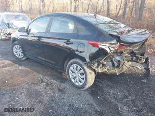 2022 Hyundai Accent SE with VIN 3KPC24A69NE158806, listed as a IAAI auction lot 40924395 with 49,721 mi miles. Bid and sale history available at carsss.com. Image 3.