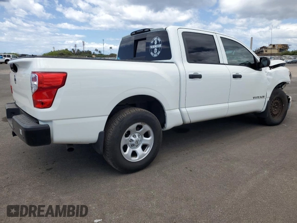 2021 Nissan Titan SV with VIN 1N6AA1EEXMN520000, listed as a Copart auction lot 72464284 with 58,470 mi miles and Non Repairable. Bid and sale history available at DreamBid. Image 3.