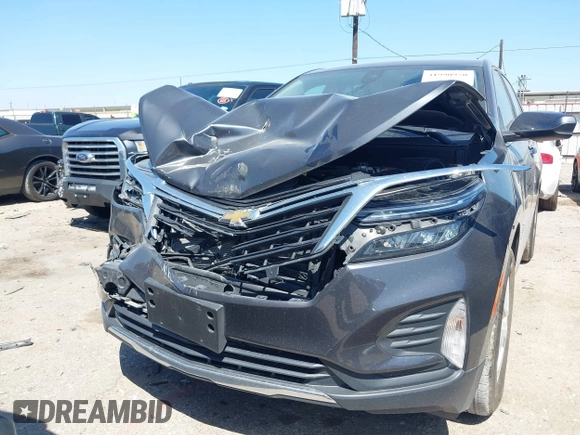 2023 Chevrolet Equinox LT с VIN 3GNAXKEG4PS167439, выставлен на аукционе IAAI как лот 41990950 с пробегом 34 559 миль миль и . История ставок и продаж доступна на DreamBid. Изображение 6.