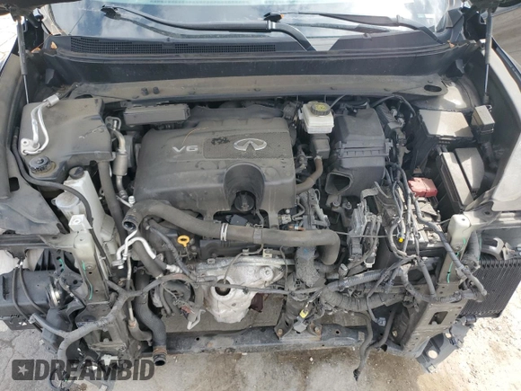 2020 Infiniti QX60 Luxe with VIN 5N1DL0MM8LC513422, listed as a Copart auction lot 63602605 with 94,044 mi miles and Salvage title. Bid and sale history available at DreamBid. Image 12.