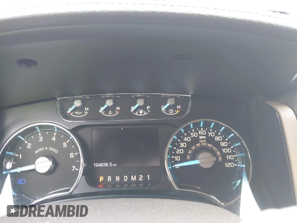 2012 Ford F-150 XL with VIN 1FTFW1CF7CFC48472, listed as a IAAI auction lot 41191323 with 194,636 mi miles. Bid and sale history available at carsss.com. Image 12.