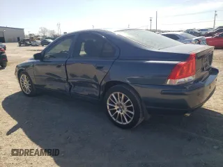 2007 Volvo S60 2.5L Turbo with VIN YV1RH592972604284, listed as a Copart auction lot 46664445 with 113,868 mi miles and Salvage Title. Bid and sale history available at carsss.com. Image 2.