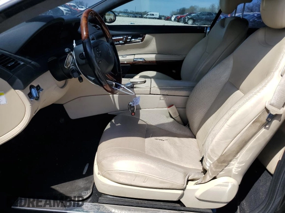 2007 Mercedes-Benz CL 5.5L V8 with VIN WDDEJ71X47A002366, listed as a Copart auction lot 50955625 with 216,096 mi miles and Salvage Title. Bid and sale history available at carsss.com. Image 7.