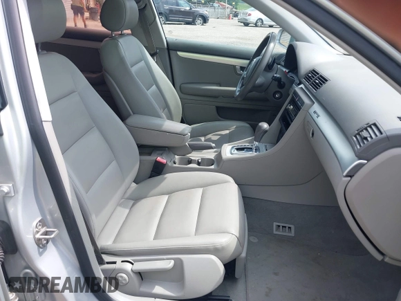 2008 Audi A4 2.0T with VIN WAUDF78E18A137394, listed as a IAAI auction lot 42826168 with 162,192 mi miles and . Bid and sale history available at DreamBid. Image 5.