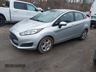 2015 Ford Fiesta SE with VIN 3FADP4BJ8FM199837, listed as a IAAI auction lot 42047680 with 159,177 mi miles. Bid and sale history available at carsss.com. Image 2.