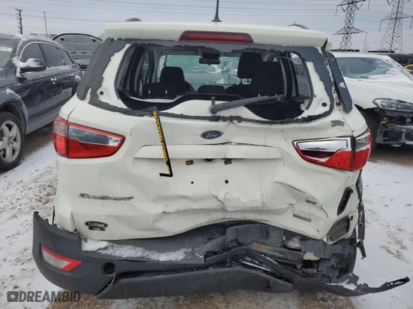 2019 Ford EcoSport SE with VIN MAJ3S2GE0KC299811, listed as a Copart auction lot 88561015 with 64,264 mi miles and Salvage Title. Bid and sale history available at carsss.com. Image 6.