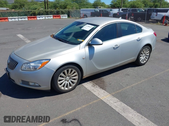 2011 Buick Regal CXL RL3 with VIN W04GR5EC5B1030249, listed as a IAAI auction lot 41785624 with 48,973 mi miles and . Bid and sale history available at DreamBid. Image 2.