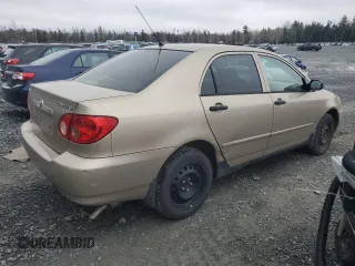 2005 Toyota Corolla CE с VIN 2T1BR32E85C859617, выставлен на аукционе Copart как лот 56148705 с пробегом 281 415 миль миль и Чистый • Clean title. История ставок и продаж доступна на DreamBid. Изображение 3.