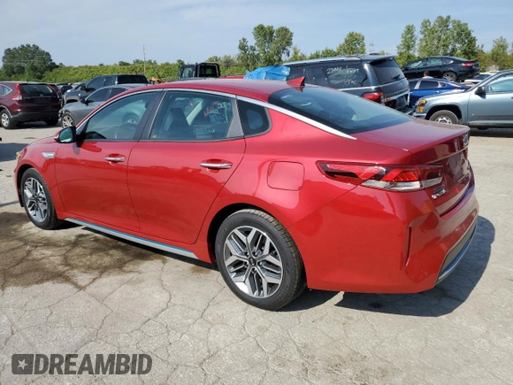 2020 Kia Optima Hybrid EX with VIN KNAGU4LE8L5037660, listed as a Copart auction lot 71969784 with 60,330 mi miles and Salvage Title. Bid and sale history available at carsss.com. Image 2.