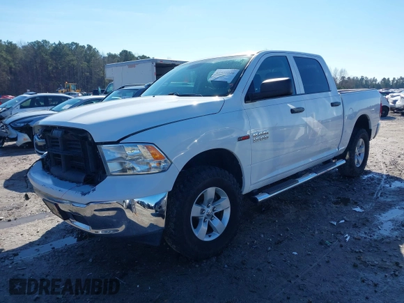 2018 Ram 1500 Tradesman with VIN 1C6RR7KM5JS262518, listed as a IAAI auction lot 41557220 with 145,989 mi miles and . Bid and sale history available at DreamBid. Image 18.