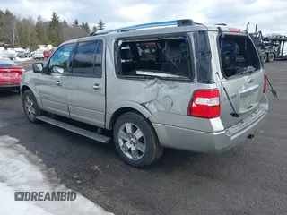 2008 Ford Expedition EL Limited with VIN 1FMFK20518LA48639, listed as a IAAI auction lot 41655592 with 177,739 mi miles. Bid and sale history available at carsss.com. Image 3.