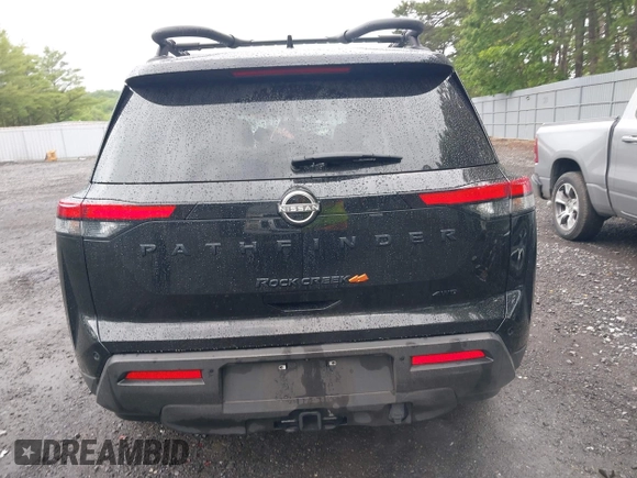 2024 Nissan Pathfinder Rock Creek with VIN 5N1DR3BDXRC295432, listed as a IAAI auction lot 42453531 with 18,917 mi miles and . Bid and sale history available at DreamBid. Image 16.