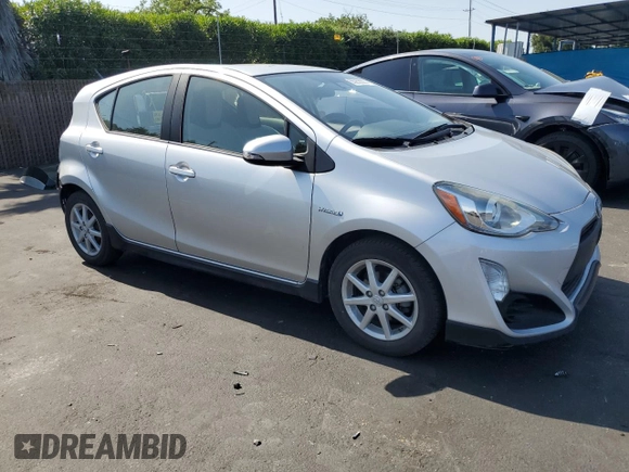 2017 Toyota Prius One with VIN JTDKDTB31H1591645, listed as a Copart auction lot 55255505 with 46,536 mi miles and Salvage Title. Bid and sale history available at DreamBid. Image 4.