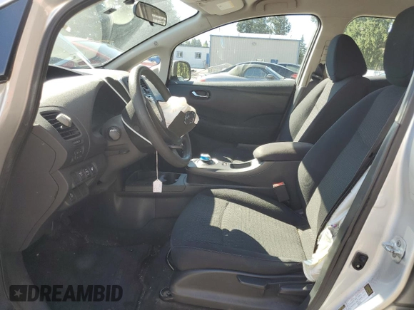 2017 Nissan LEAF SL with VIN 1N4BZ0CP2HC301666, listed as a Copart auction lot 68107843 with 62,472 mi miles. Bid and sale history available at carsss.com. Image 7.