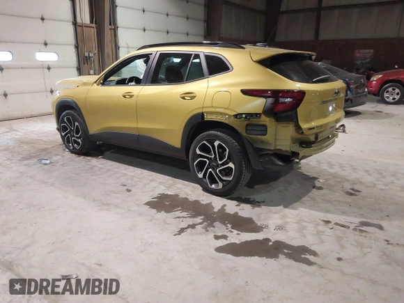 2024 Chevrolet Trax 2RS with VIN KL77LJE22RC168401, listed as a IAAI auction lot 41289797 with 33,224 mi miles and . Bid and sale history available at DreamBid. Image 3.