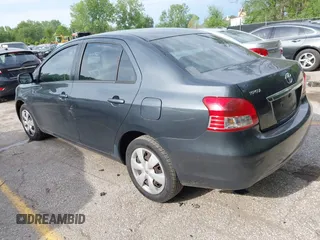 2008 Toyota Yaris with VIN JTDBT923681215240, listed as a IAAI auction lot 42183335 with 214,008 mi miles. Bid and sale history available at carsss.com. Image 3.