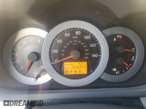 2006 Toyota RAV4 Limited with VIN JTMBK31V065005449, listed as a Copart auction lot 48684135 with 259,347 mi miles and Clean Title. Bid and sale history available at carsss.com. Image 9.