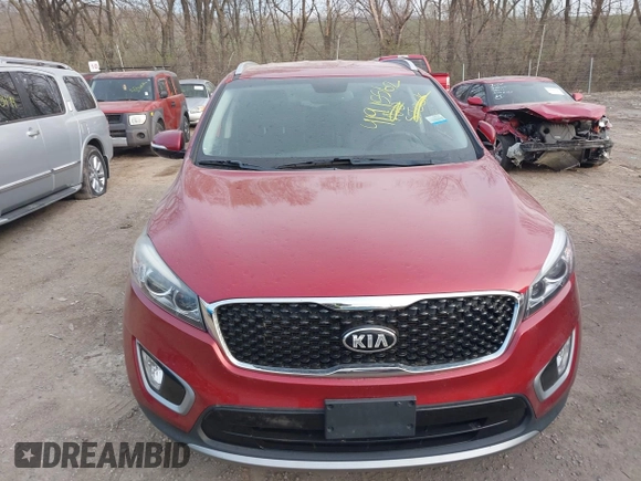2018 Kia Sorento EX with VIN 5XYPHDA5XJG393042, listed as a IAAI auction lot 41915562 with 110,681 mi miles and . Bid and sale history available at carsss.com. Image 6.