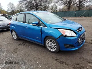 2014 Ford C-Max SEL with VIN 1FADP5BU3EL501129, listed as a Copart auction lot 51855895 with 67,462 mi miles and Salvage Title. Bid and sale history available at DreamBid. Image 4.