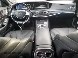 2017 Mercedes-Benz S 550e with VIN WDDUG6DB2HA299840, listed as a Copart auction lot 80257744 with 124,611 mi miles and Salvage Title. Bid and sale history available at DreamBid. Image 8.