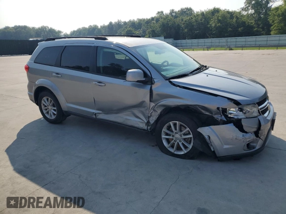 2017 Dodge Journey SXT z VIN 3C4PDCBG4HT532204, wystawiony jako Copart lot #59081935 z przebiegiem 120 923 mil mil oraz Szkoda całkowita • Salvage title. Historia ofert i sprzedaży dostępna na DreamBid. Obrazek 4.