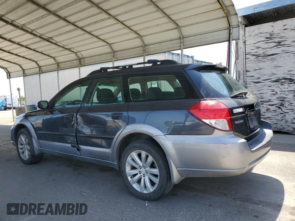 2009 Subaru Outback Special Edition z VIN 4S4BP61C497322432, wystawiony jako Copart lot #58981205 z przebiegiem 155 079 mil mil oraz Szkoda całkowita • Salvage title. Historia ofert i sprzedaży dostępna na DreamBid. Obrazek 2.