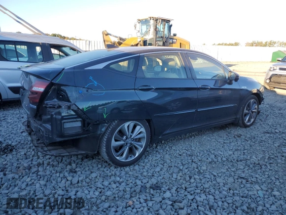 2018 Honda Clarity Plug-In Hybrid with VIN JHMZC5F16JC001728, listed as a Copart auction lot 76190804 with 60,023 mi miles and Salvage Title. Bid and sale history available at carsss.com. Image 3.