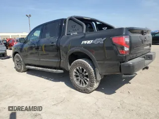 2020 Nissan Titan SL with VIN 1N6AA1ED1LN500028, listed as a Copart auction lot 48961155 with 50,088 mi miles and Salvage title. Bid and sale history available at DreamBid. Image 2.