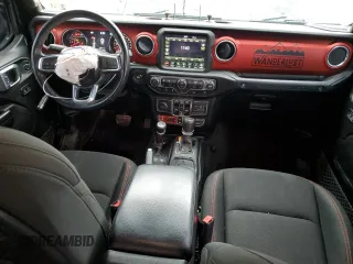 2021 Jeep Wrangler Unlimited Rubicon with VIN 1C4JJXFM0MW627692, listed as a Copart auction lot 43525105 with 102,472 mi miles and Salvage Title. Bid and sale history available at carsss.com. Image 8.