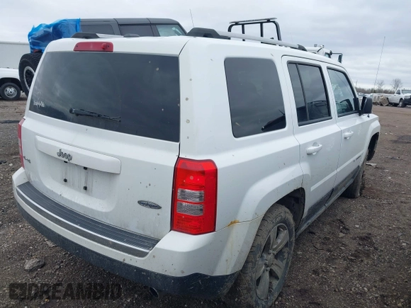2016 Jeep Patriot High Altitude Edition with VIN 1C4NJRFB9GD808902, listed as a IAAI auction lot 41919059 with 123,265 mi miles. Bid and sale history available at carsss.com. Image 4.