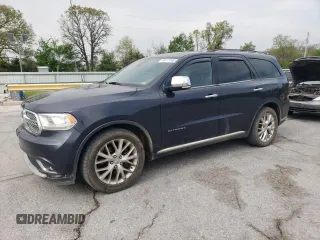2014 Dodge Durango Citadel z VIN 1C4RDHEG4EC975557, wystawiony jako Copart lot #55117245 z przebiegiem 210 347 mil mil oraz Czysty tytuł • Clean title. Historia ofert i sprzedaży dostępna na DreamBid. Obrazek 1.