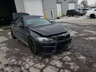 2015 BMW 4 Series 428i xDrive with VIN WBA3N9C59FK247683, listed as a Copart auction lot 41678035 with 81,850 mi miles and Salvage title. Bid and sale history available at DreamBid. Image 10.