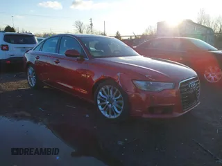 2013 Audi A6 Premium Plus z VIN WAUGFAFC9DN033329, wystawiony jako IAAI lot #41768550 z przebiegiem 126 868 mil mil oraz . Historia ofert i sprzedaży dostępna na DreamBid. Obrazek 1.