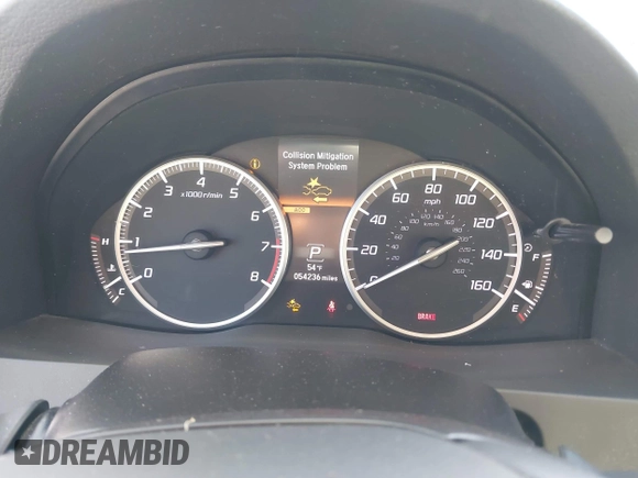 2016 Acura RDX Advance Pkg with VIN 5J8TB3H77GL016037, listed as a IAAI auction lot 41924901 with 54,236 mi miles. Bid and sale history available at carsss.com. Image 7.