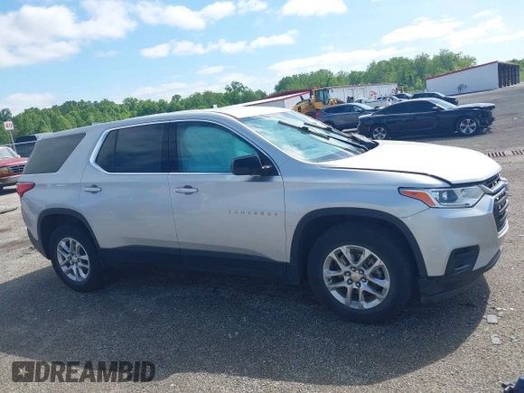 2021 Chevrolet Traverse LS with VIN 1GNERFKW3MJ200569, listed as a IAAI auction lot 42279102 with 73,783 mi miles and . Bid and sale history available at DreamBid. Image 13.
