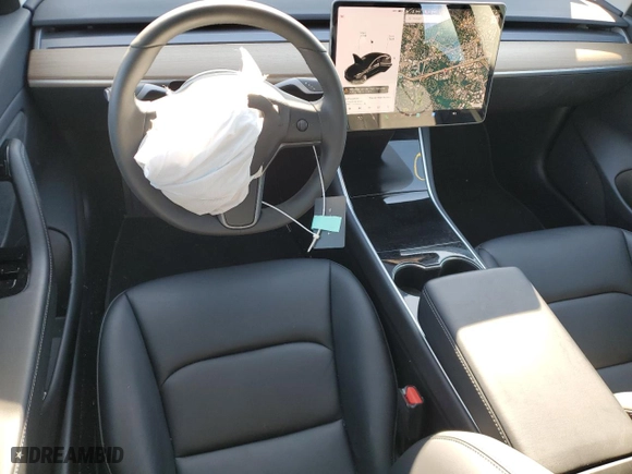 2019 Tesla Model 3 Long Range with VIN 5YJ3E1EB5KF434594, listed as a Copart auction lot 49093515 with 0 mi miles and Salvage Title. Bid and sale history available at carsss.com. Image 8.