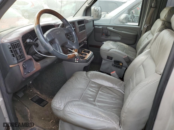 2005 GMC Savana Cargo Van YF7 Upfitter with VIN 1GDFH15T351130346, listed as a Copart auction lot 48831065 with 212,465 mi miles and Clean Title. Bid and sale history available at carsss.com. Image 7.