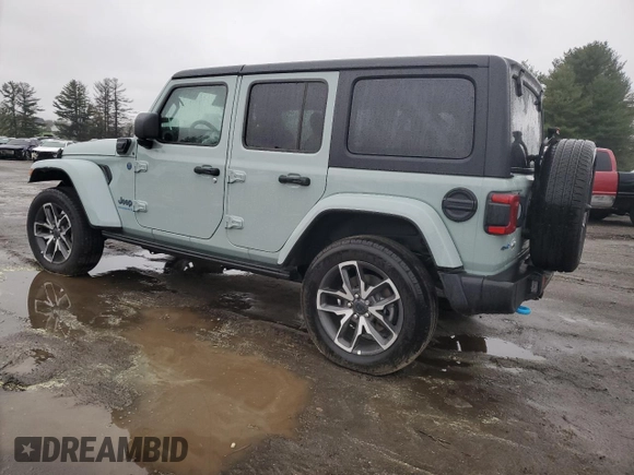 2024 Jeep Wrangler Sport S with VIN 1C4RJXN68RW229756, listed as a Copart auction lot 51948835 with 3,116 mi miles and Salvage Title. Bid and sale history available at DreamBid. Image 2.