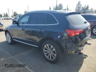 2015 Audi Q5 Premium Plus with VIN WA1LFAFP7FA109705, listed as a Copart auction lot 61877535 with 77,939 mi miles and Salvage title. Bid and sale history available at DreamBid. Image 2.