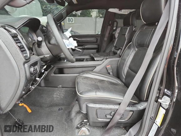 2022 Ram 1500 Limited with VIN 1C6SRFHT1NN306741, listed as a Copart auction lot 64632395 with Not provided miles and Salvage title. Bid and sale history available at DreamBid. Image 7.